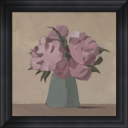 Framed Spring Vase III Print