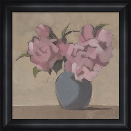 Framed Spring Vase IV Print