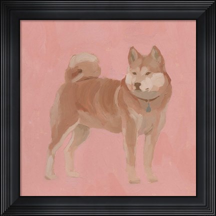 Framed Shiba Inu I Print