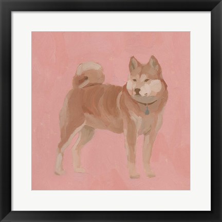 Framed Shiba Inu I Print