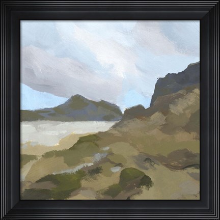 Framed Mossy Cove I Print