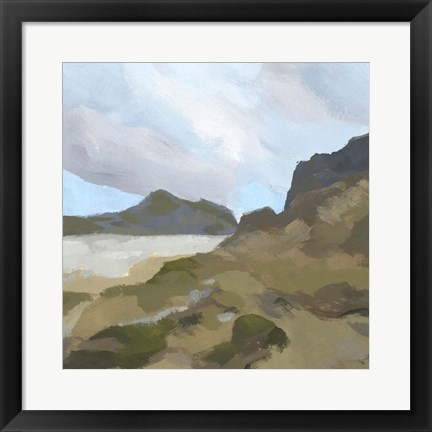 Framed Mossy Cove I Print