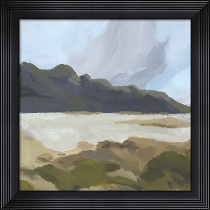 Framed Mossy Cove II Print