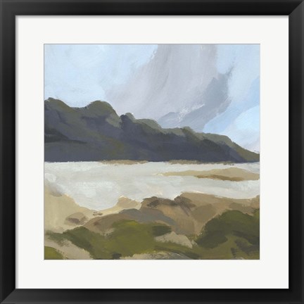 Framed Mossy Cove II Print