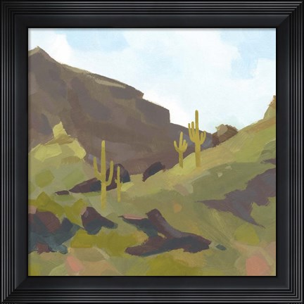 Framed Cougar Country I Print