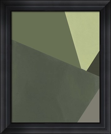 Framed Sage Prism III Print