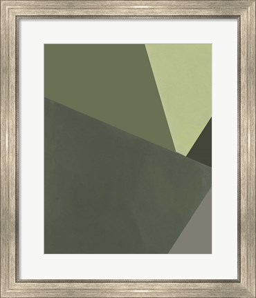 Framed Sage Prism III Print