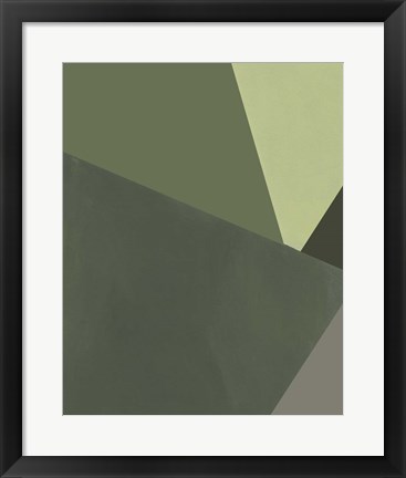 Framed Sage Prism III Print