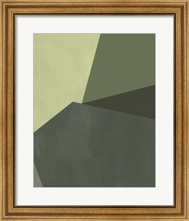 Framed Sage Prism IV Print