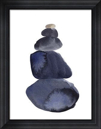 Framed Camp Cairn II Print