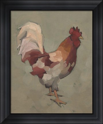 Framed Roost Ruler I Print