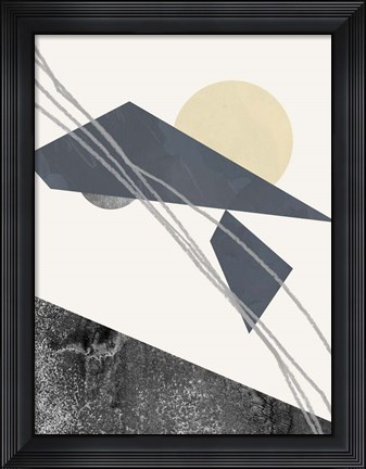 Framed Diamond Slate II Print