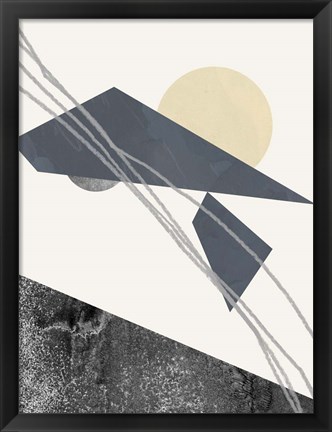 Framed Diamond Slate II Print