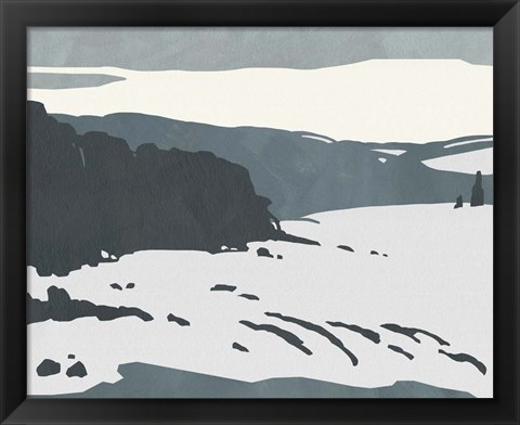 Framed Cutter Island I Print