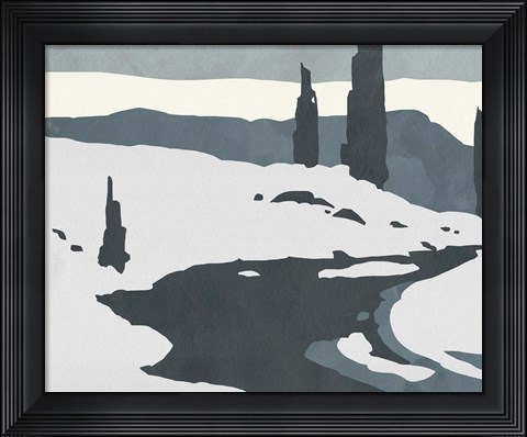 Framed Cutter Island II Print