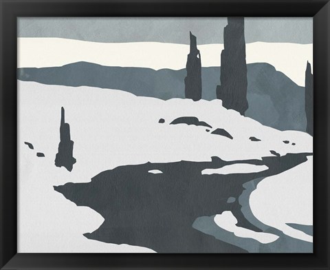 Framed Cutter Island II Print