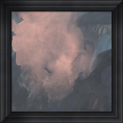 Framed Sunset Aura I Print