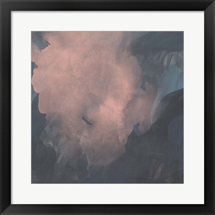 Framed Sunset Aura I Print