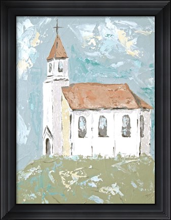 Framed Blessed III Print