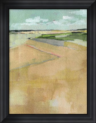 Framed Cubed Prairie II Print