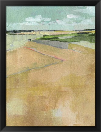 Framed Cubed Prairie II Print