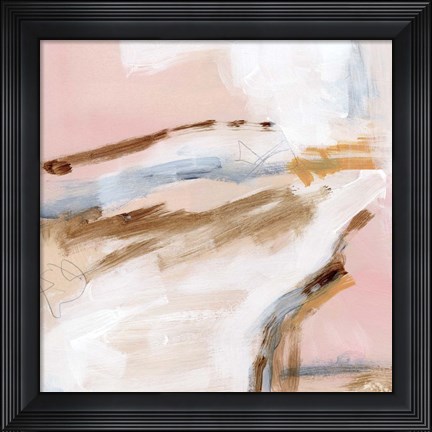 Framed Salt Flat Tracks III Print