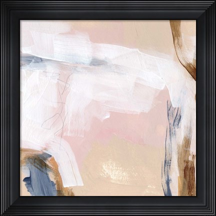 Framed Salt Flat Tracks V Print