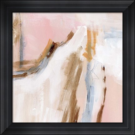 Framed Salt Flat Tracks VI Print