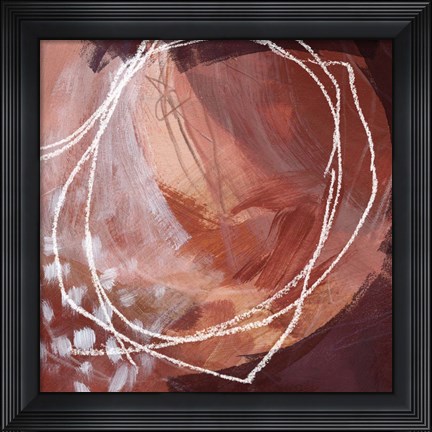 Framed Earthen Orbs II Print