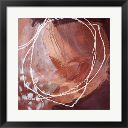 Framed Earthen Orbs II Print