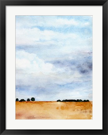 Framed Midwest Sky I Print