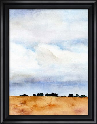 Framed Midwest Sky II Print