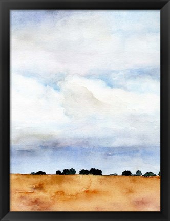 Framed Midwest Sky II Print