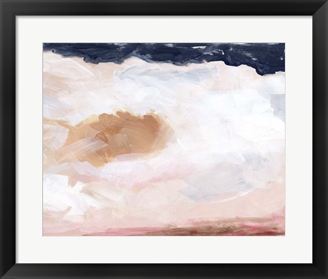 Framed Dusk Clouds I Print