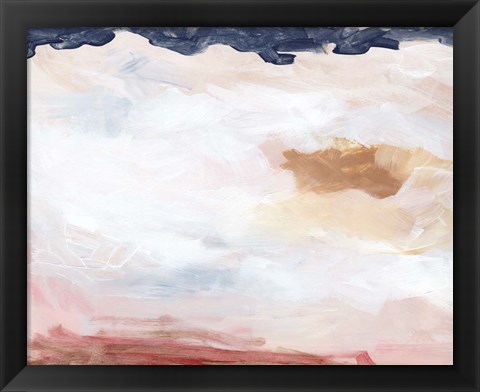 Framed Dusk Clouds II Print