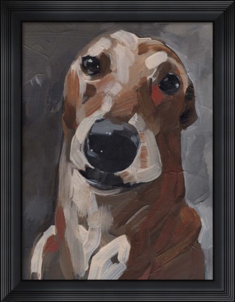 Framed Good Boy I Print