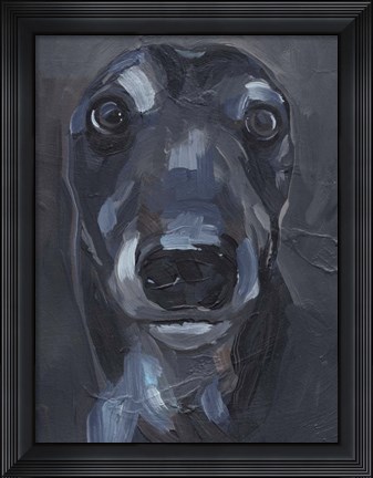 Framed Good Boy II Print