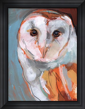 Framed Optic Owl II Print