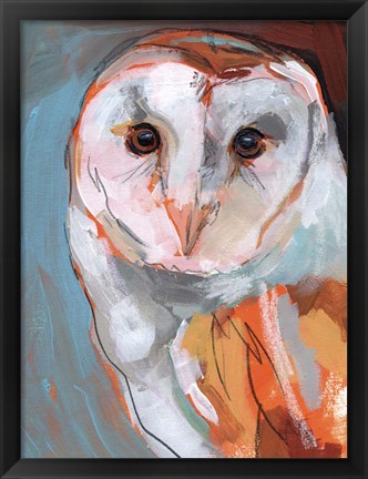 Framed Optic Owl II Print