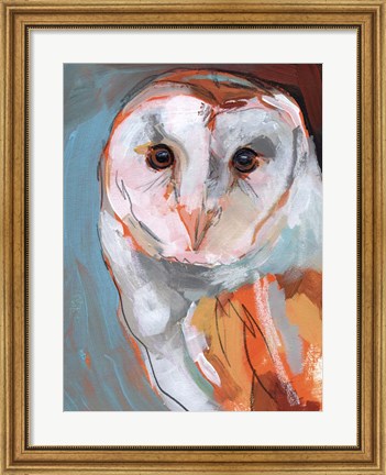 Framed Optic Owl II Print