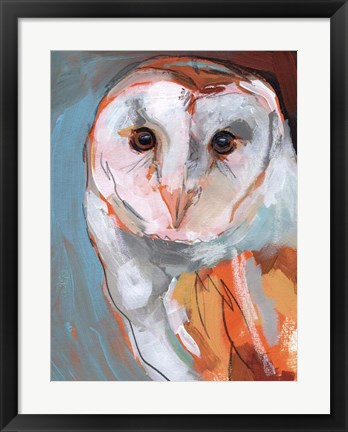 Framed Optic Owl II Print