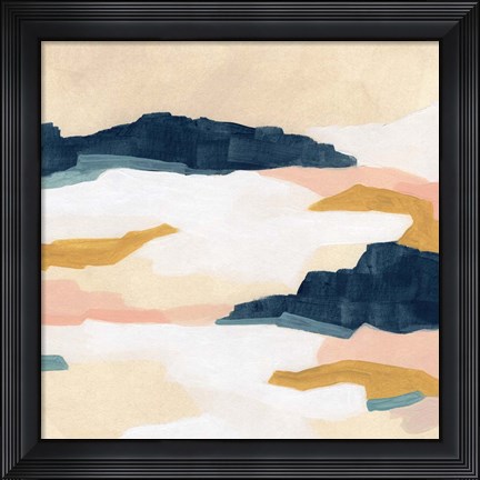 Framed Dusk Plains I Print