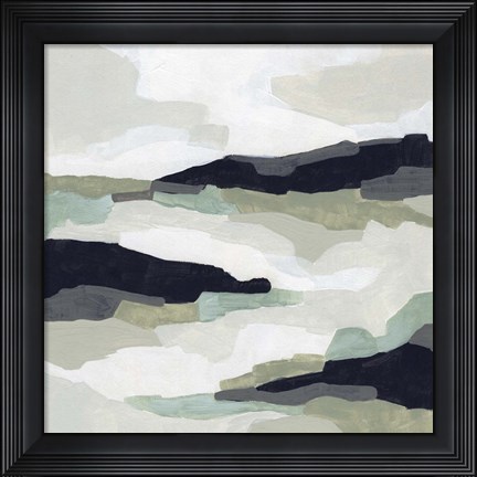 Framed Mint Mesa I Print