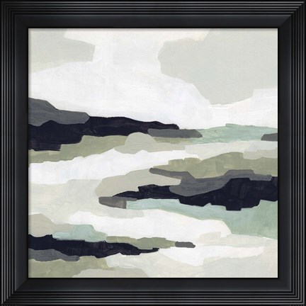 Framed Mint Mesa II Print