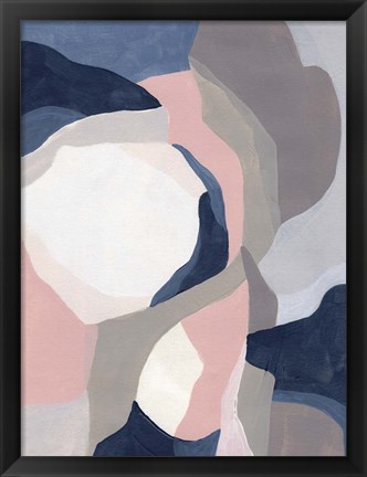 Framed Intertwined Tones II Print