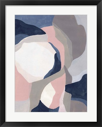 Framed Intertwined Tones II Print