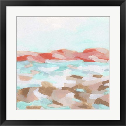 Framed Coral Coast I Print