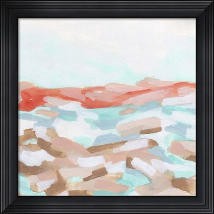 Framed Coral Coast II Print