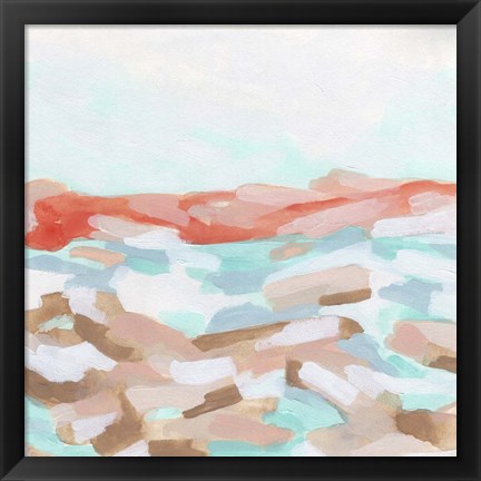 Framed Coral Coast II Print