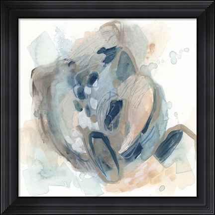 Framed Soft Vortex I Print